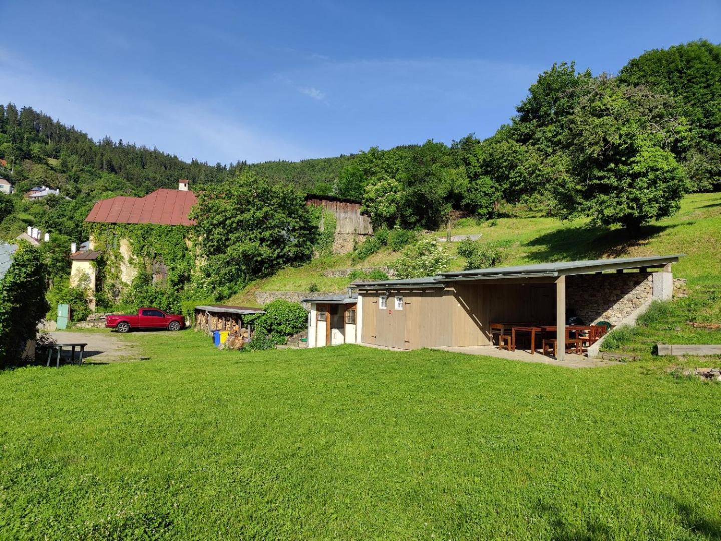 Stanovanie Pod Starym Zamkom - Camping Banská Štiavnica Exteriör bild